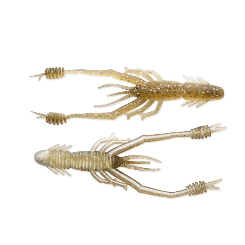 Ring Shrimp 3" Green Pumpkin Gummiköder