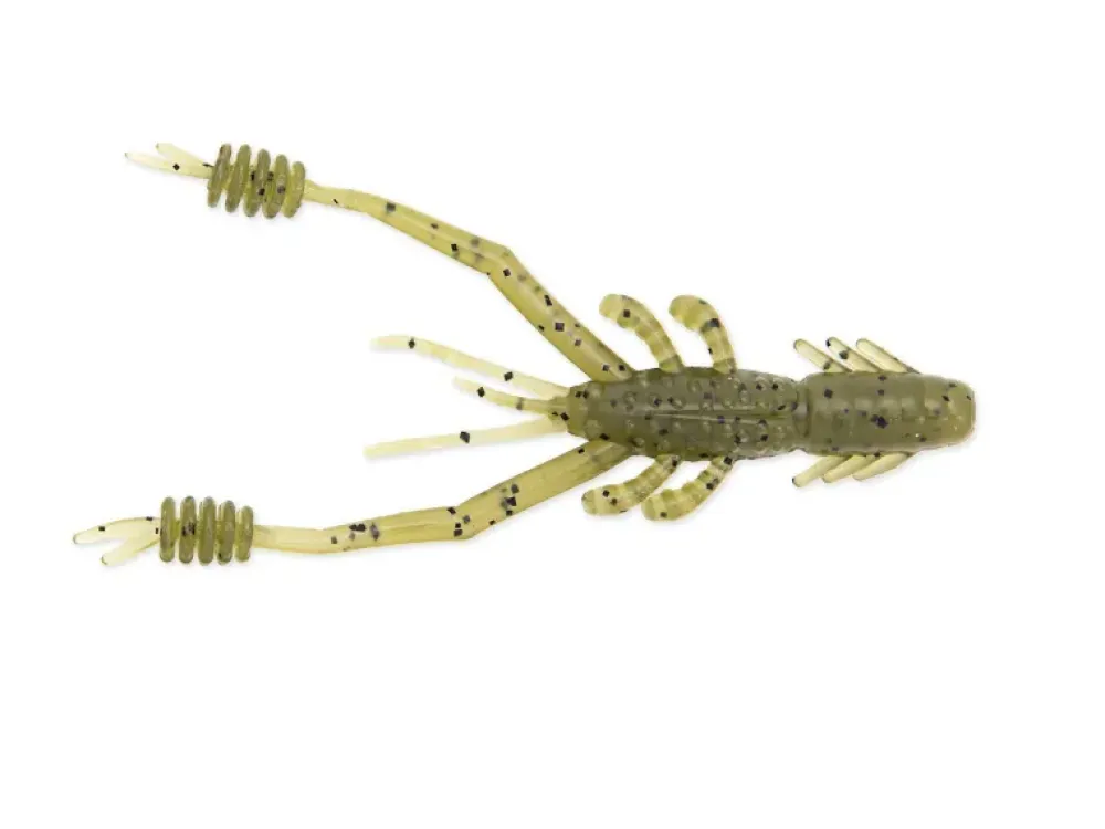 Ring Shrimp 3" Green Pumpkin Gummiköder