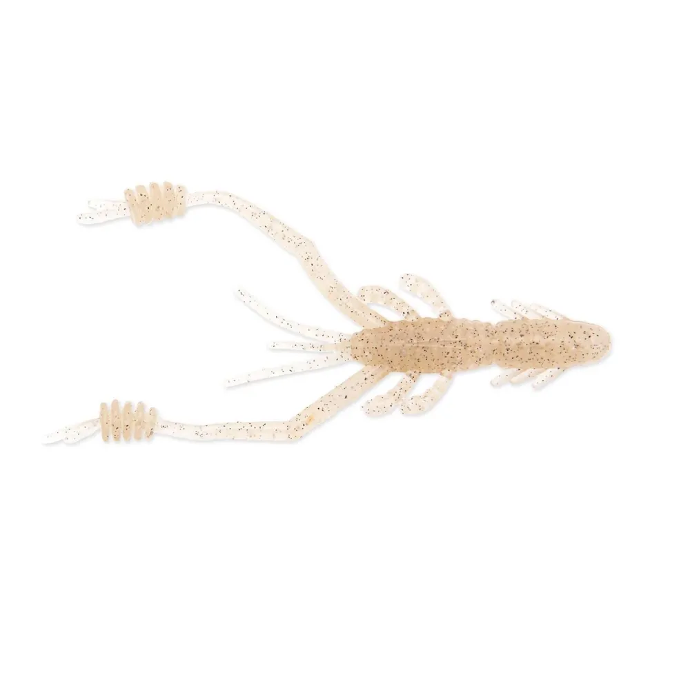 Ring Shrimp 4" Motoroil Gold Flake Gummiköder