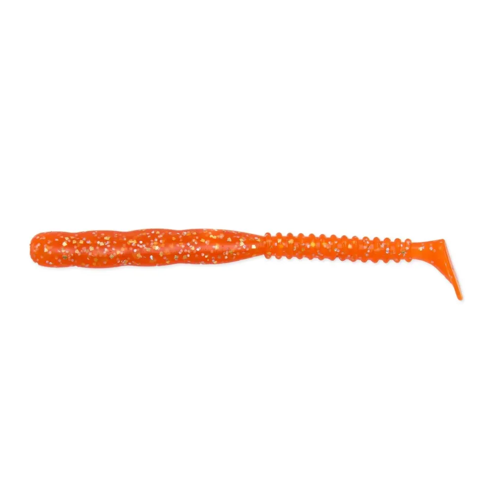 Outlet Rockvibe Shad 4" Chika Chika Orange Gummiköder