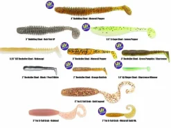 New Swimbaits & Grubs Set 2021 Gummiköderset Gummiköder