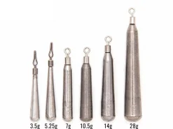 Hot Tungsten DS Sinker - Slim 10,5g Gewichte
