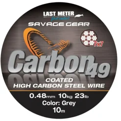 Hot Carbon49 Steelwire 11kg 10m 0,60mm Vorfächer