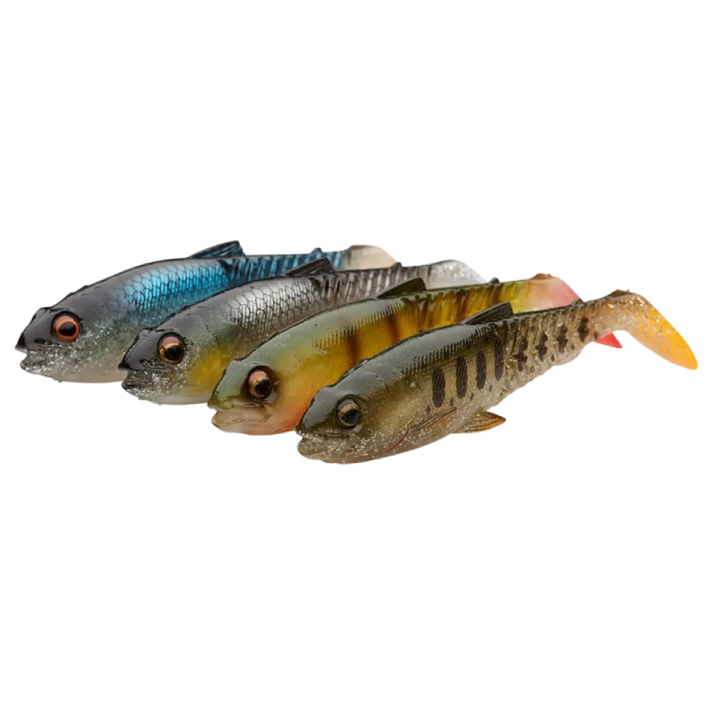 Outlet Craft Cannibal Paddletail 10,5cm Clear Water Mix Gummiköder|Hosen