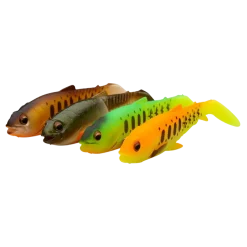 Outlet Craft Cannibal Paddletail 10,5cm Clear Water Mix Gummiköder|Hosen