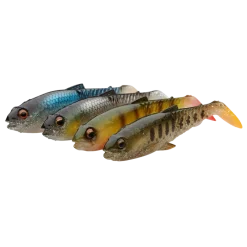 New Craft Cannibal Paddletail 8,5cm Clear Water Mix Gummiköder