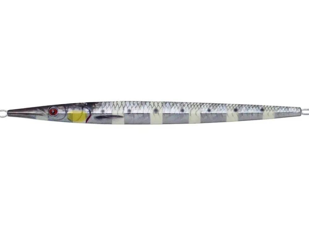 New 3D Needle Jig 15cm 40g Glow Zebra PHP Meeresköder