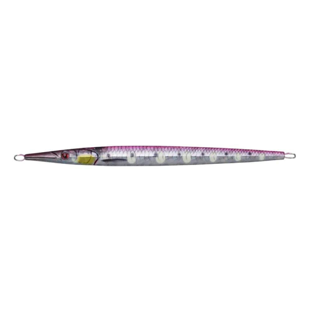 3D Needle Jig 17cm 60g Glow Zebra PHP Meeresköder