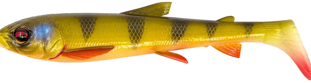 Sale 3D Whitefish Shad 12cm Dirty Roach Gummiköder