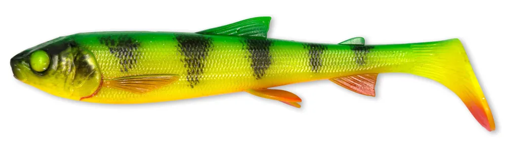 Hot 3D Whitefish Shad 15cm Roach Gummiköder