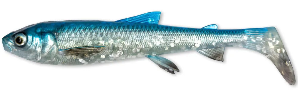 Hot 3D Whitefish Shad 15cm Roach Gummiköder