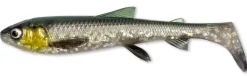 Hot 3D Whitefish Shad 15cm Roach Gummiköder