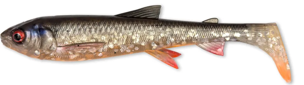 Hot 3D Whitefish Shad 15cm Roach Gummiköder