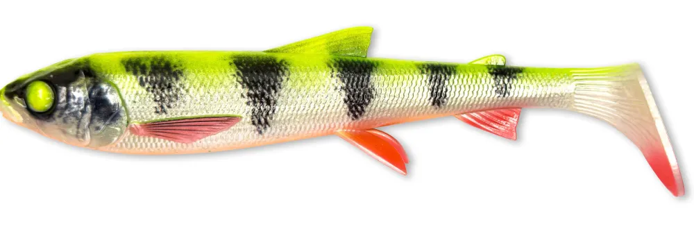 Hot 3D Whitefish Shad 15cm Roach Gummiköder