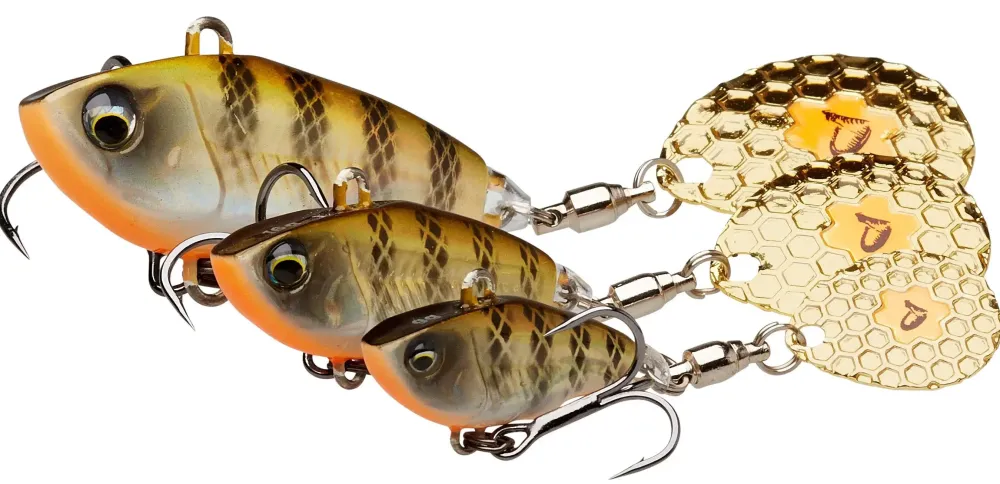 Sale Fat Tail Spin 16g Perch Metallköder