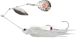 FZ Da Bush Spinnerbait 21g White Silver Metallköder