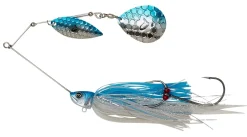FZ Da Bush Spinnerbait 21g White Silver Metallköder