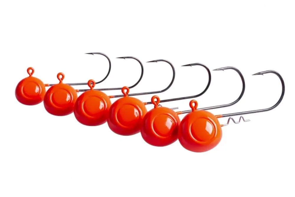 Online Rattling Jighead #8/0 Japan Red 100g Jigköpfe