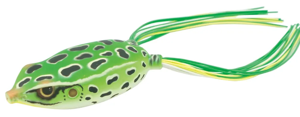 Hot Bronzeye Frog Jr. 60 Midnight Black Hardbaits|Gummiköder