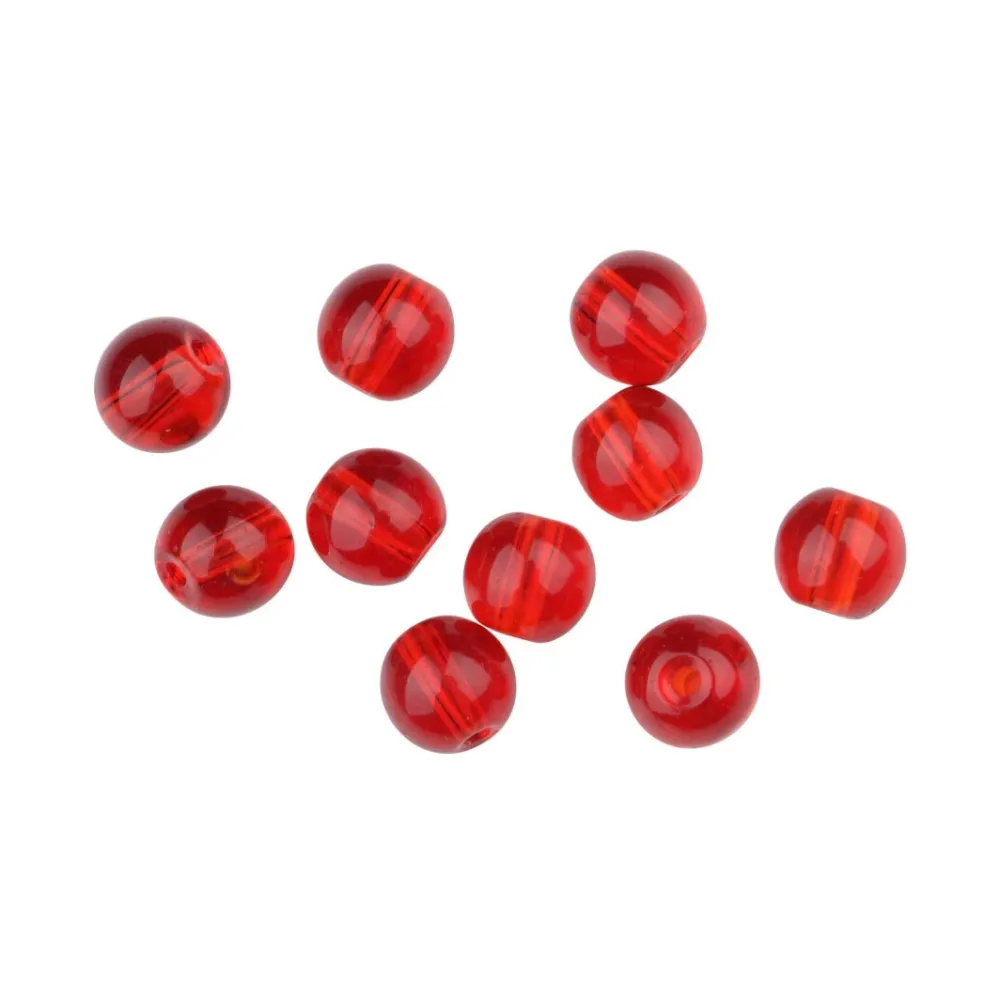 Online Glass Bullet Weight Beads 4,00mm Red Ruby Ködertuning|Kleinteile