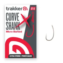 Online Curve Shank XS Hooks Micro Barbed #2 Haken