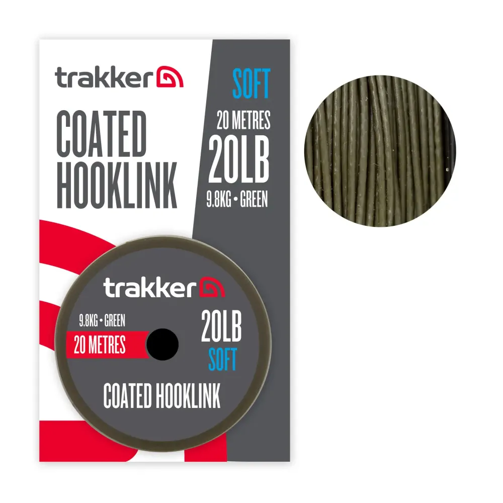 Online Soft Coated Hooklink 15lb 6,8kg 20m Vorfächer