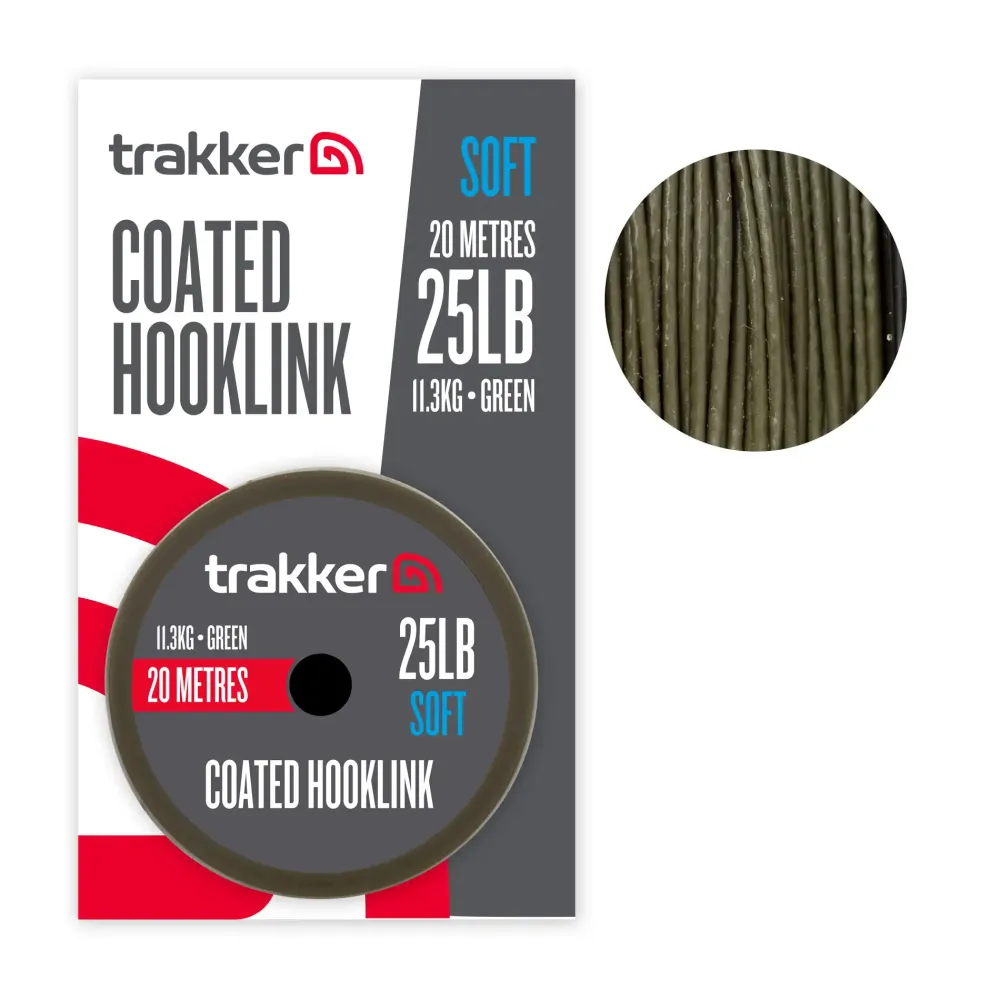 Online Soft Coated Hooklink 15lb 6,8kg 20m Vorfächer