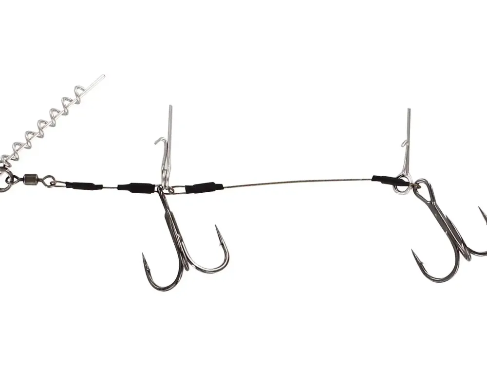 Clearance Add-It Shallow Rig Double 1x7 #2/0 15cm Ködertuning