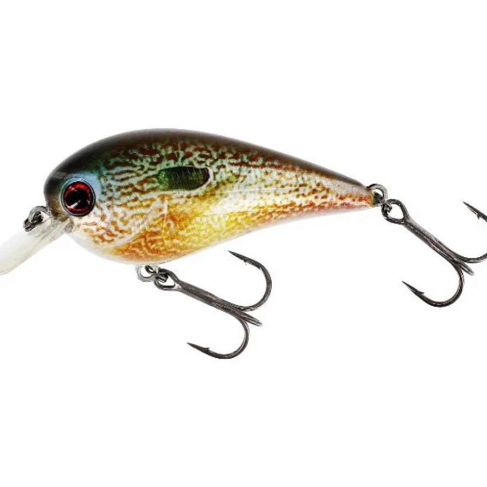 Hot Bassbite Squarebill F 7cm Firetiger Hardbaits