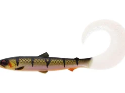 Clearance Bullteez Curltail 10cm Bass Orange Gummiköder