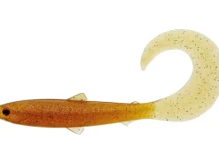 Clearance Bullteez Curltail 10cm Bass Orange Gummiköder