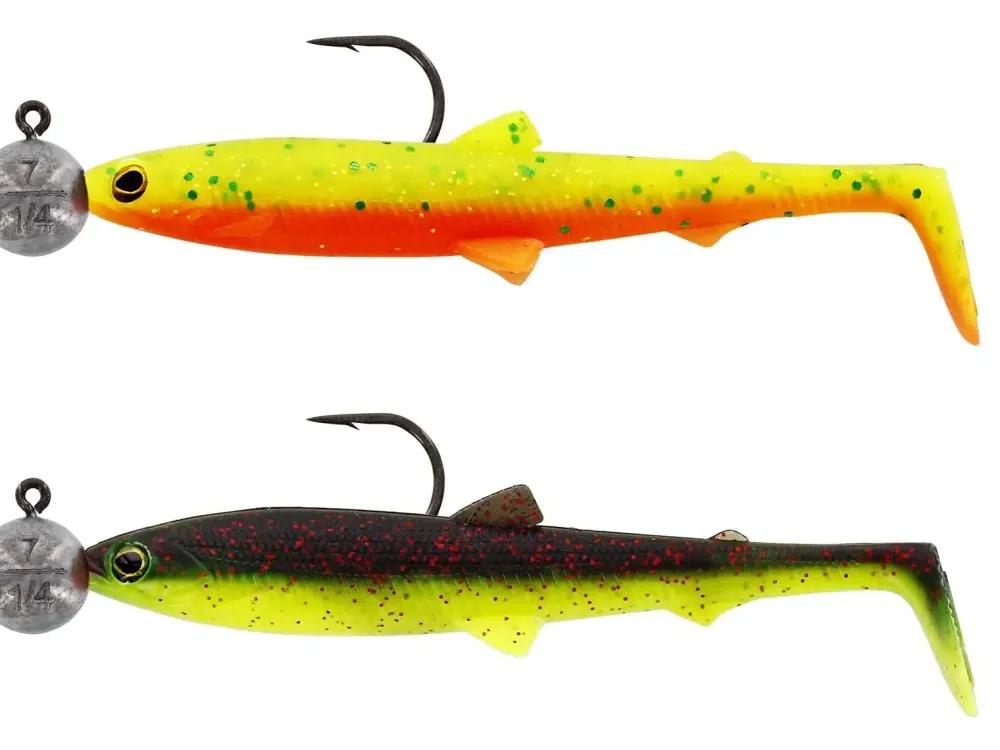 Discount Bullteez R 'N R Mix 12,5cm Dark Water Mix 5 Gummiköder