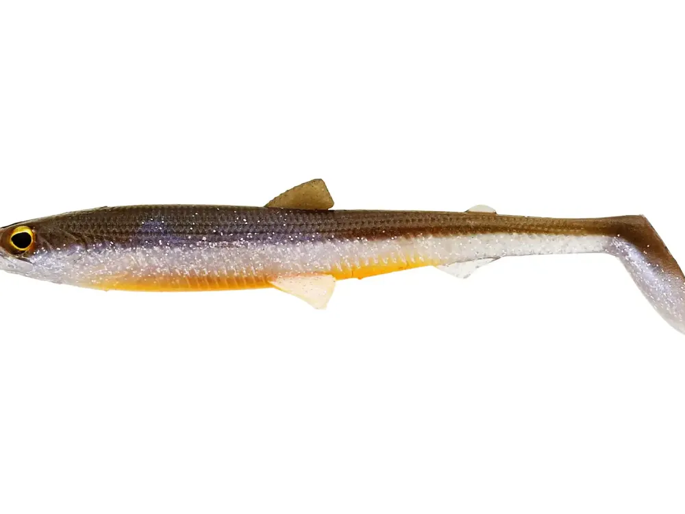Discount BullTeez Shadtail 9,5cm Bass Orange Gummiköder|Kopfbedeckungen