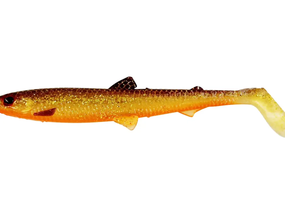 Discount BullTeez Shadtail 9,5cm Bass Orange Gummiköder|Kopfbedeckungen