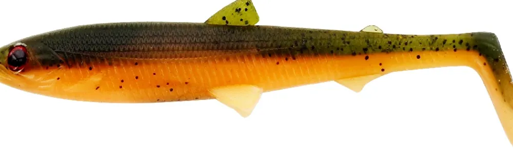Bullteez Shadtail 7,5cm Bass Orange Gummiköder