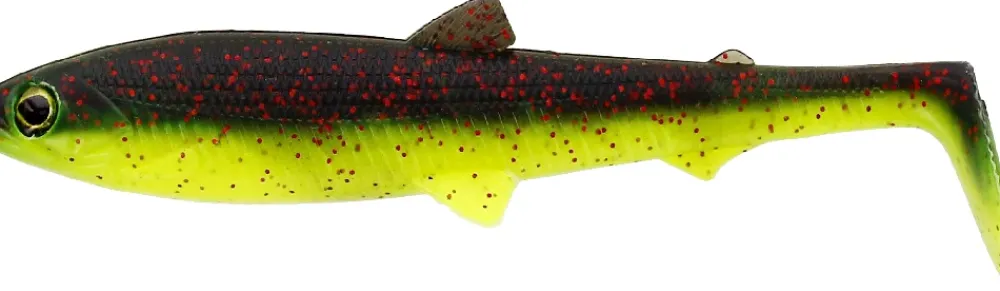 Bullteez Shadtail 7,5cm Bass Orange Gummiköder