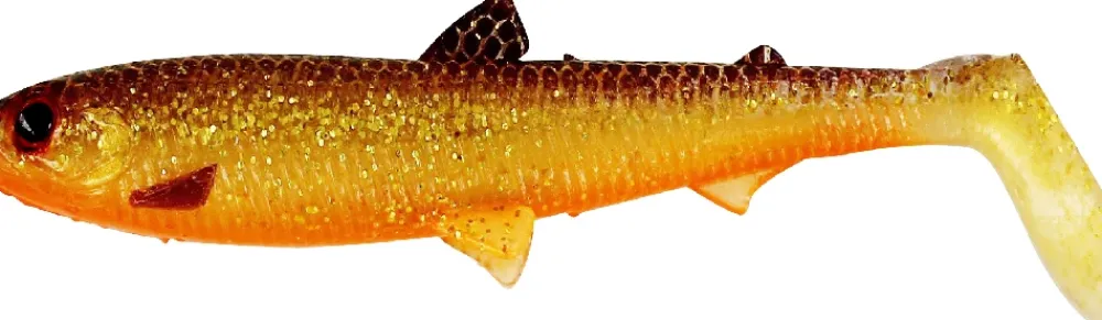 Bullteez Shadtail 7,5cm Bass Orange Gummiköder