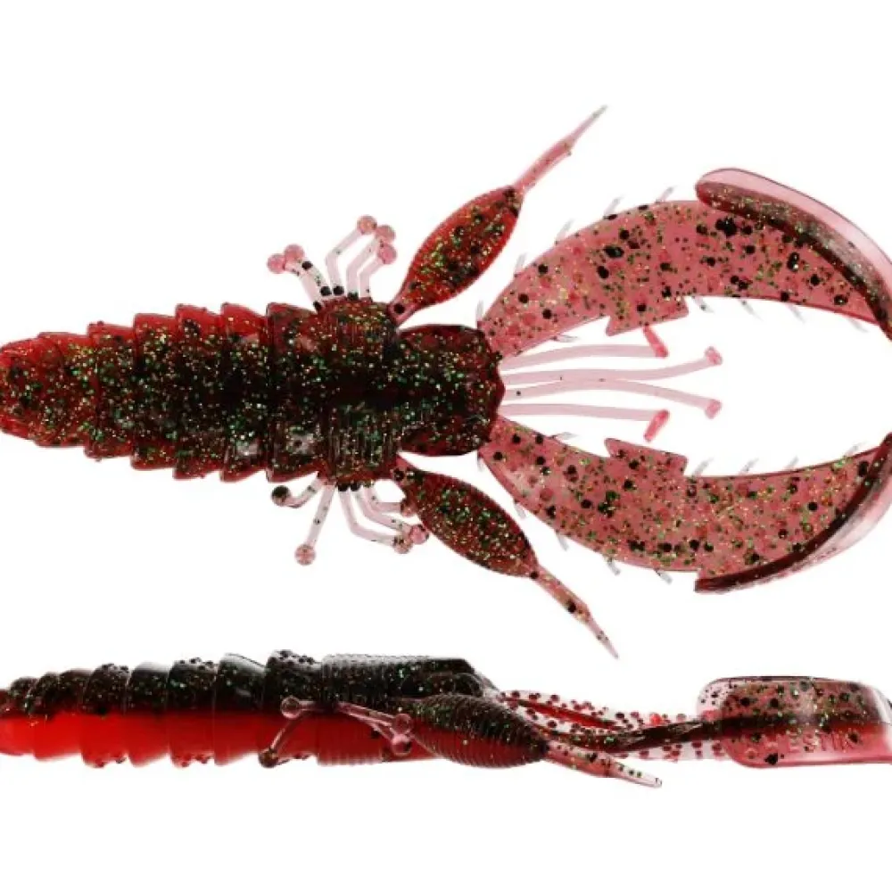 New CreCraw 10cm Black Blue Gummiköder