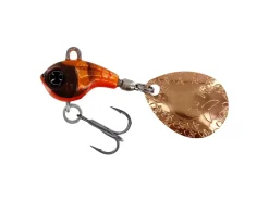 Outlet DropBite Tungsten Spin Tail Jig 9g Diamond Metallköder