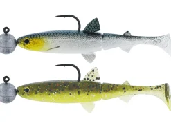 Clearance Hypoteez Shadtail R 'N R 2Stk. 9cm Clear Water Mix 12 Gummiköder