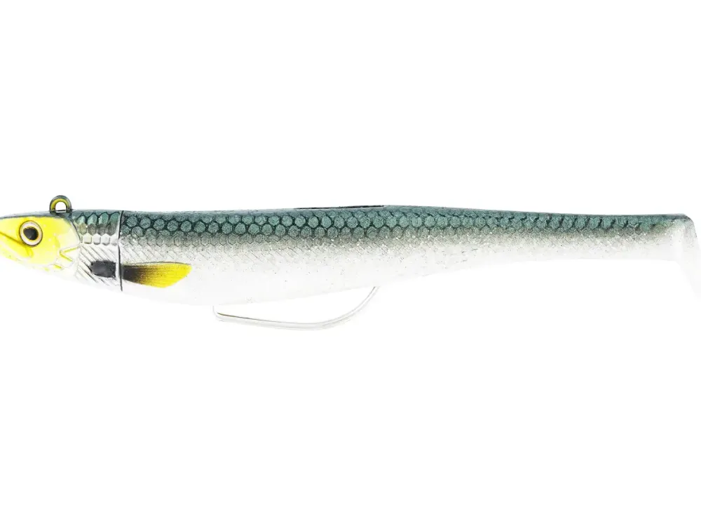 Outlet Magic Minnow Weedless Jig 35g #2/0 Headlight Meeresköder|Fliegenbindematerialien