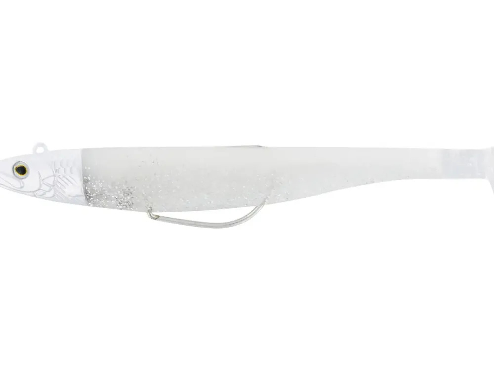 Outlet Magic Minnow Weedless Jig 35g #2/0 Headlight Meeresköder|Fliegenbindematerialien