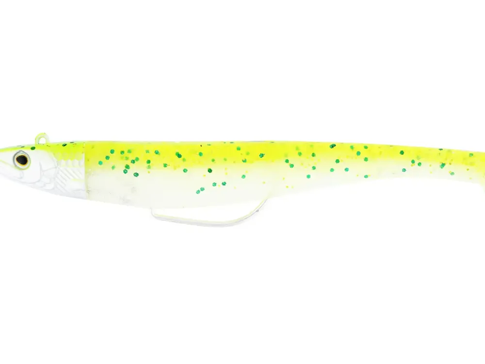 Outlet Magic Minnow Weedless Jig 35g #2/0 Headlight Meeresköder|Fliegenbindematerialien