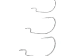 Best Magic Minnow Weedless Jig Widegap Hook #1 5Stk. Silver Meeresköder