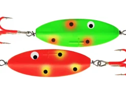 Præsten Wired 4,9cm 7g Black Orange Clown Metallköder