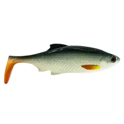 New Ricky The Roach Shadtail AJ Sonderfarbe 14cm Black Perch Gummiköder
