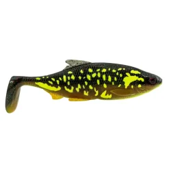 New Ricky The Roach Shadtail AJ Sonderfarbe 14cm Black Perch Gummiköder