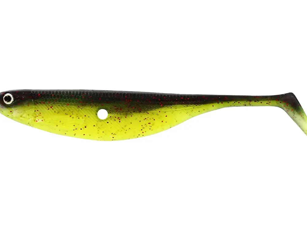 Hot ShadTeez Hollow 12cm Green Tomato Gummiköder