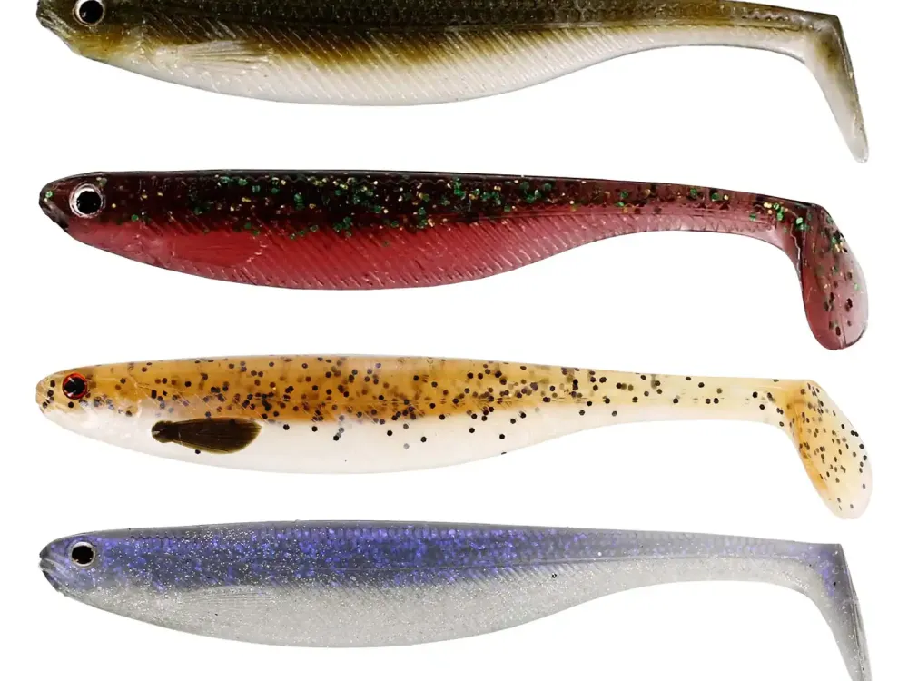 New Shadteez Slim 1g 4Stk. 5cm Slime Curd Gummiköder