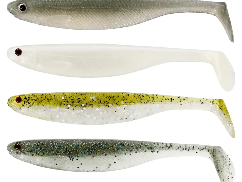 New Shadteez Slim 1g 4Stk. 5cm Slime Curd Gummiköder